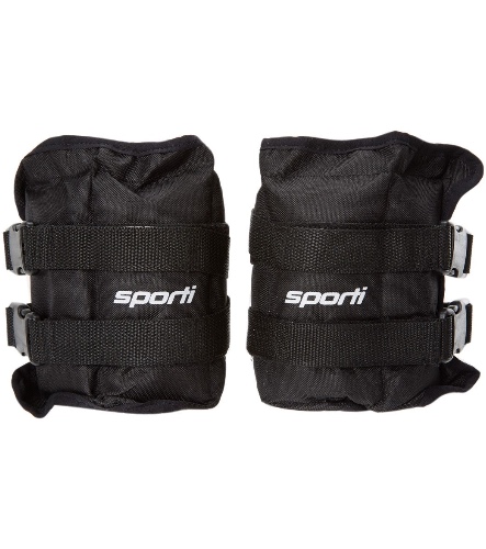 Sporti 10lbs Fitness Ankle Weights Black | Black / 10 lb