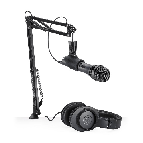 Audio-Technica - AT2005USBPK Streaming/Podcasting Pack with AT2005USB and ATH-M20x