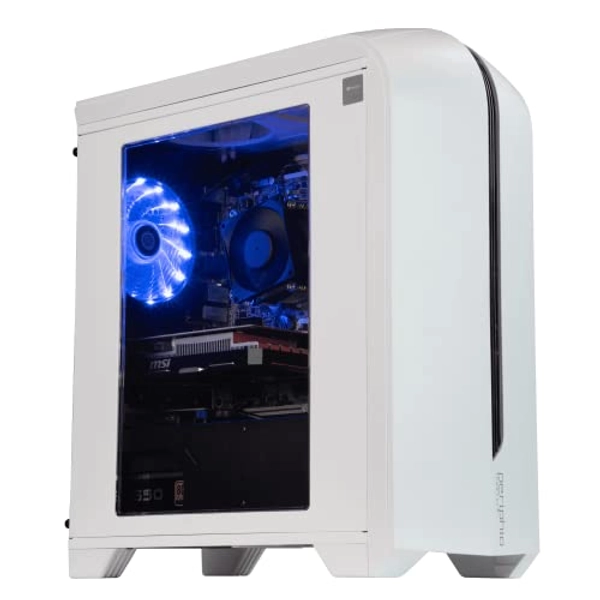 Periphio Vortex Prebuilt Gaming PC - GeForce GTX 1650 GPU (4GB) | Intel Core i5-6500 CPU (3.6GHz Turbo) | 1TB Solid State SSD | 16GB DDR4 RAM | Windows 10 Gaming Desktop Computer | WiFi + BT