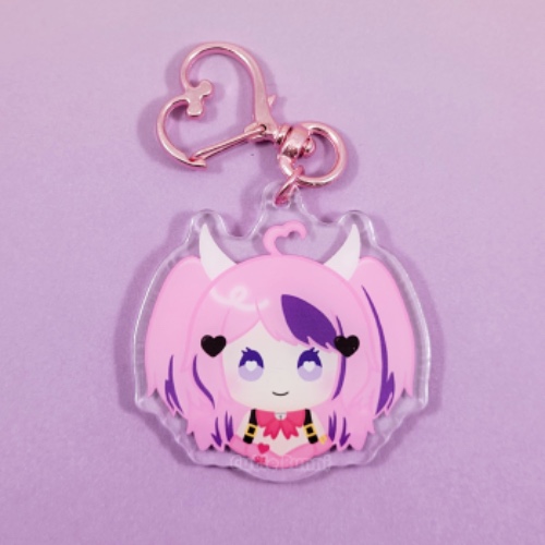 [Vshojo] Ironmouse Acrylic Charm Keychain
