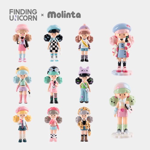 Molinta Gossip Club Blind Box Series by Molinta x Finding Unicorn - Single Blind Box
