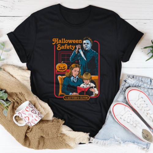 Halloween Safety Tee - Black / 3XL