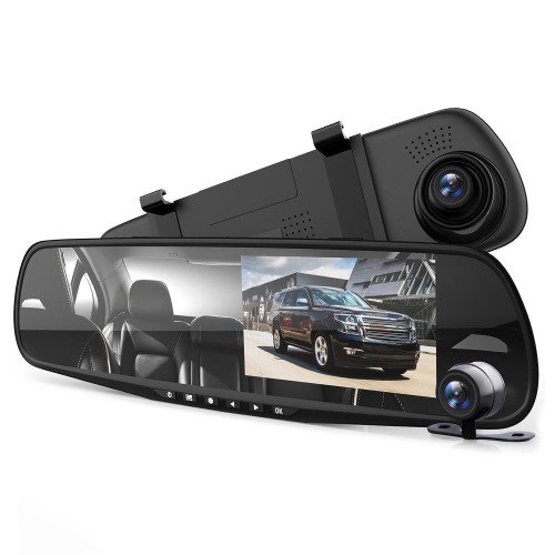 Car Camera & Rearview Mirror Display Kit