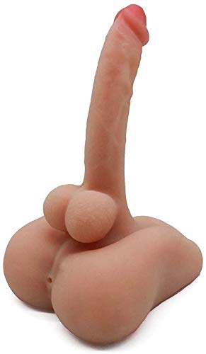 Excellent Comfort Male Torso Penis & Anal Sex Doll, Realistic, Soft,Waterproof, Realistic Dildos Silicone Love Toys - Flesh Penis