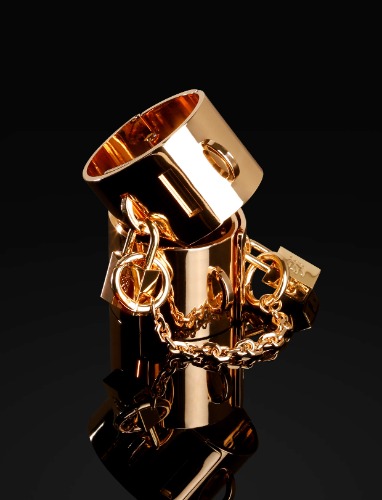 Chastity Gold Cuffs 