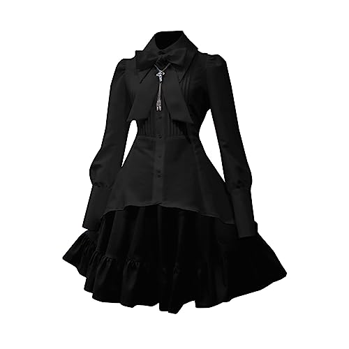 LIUguoo Black Lolita Dress