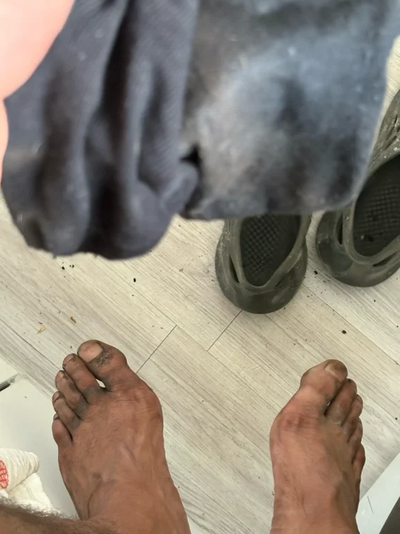 My pedicure 