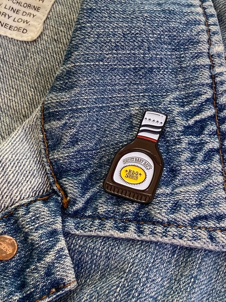 Sweet Baby Ray’s Enamel Pin