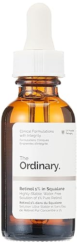 The Ordinary Retinol 1% in Squalane, High-Strength Retinol Serum for Anti-Aging and Skin Smoothing - 1.01 Fl Oz (Pack of 1)