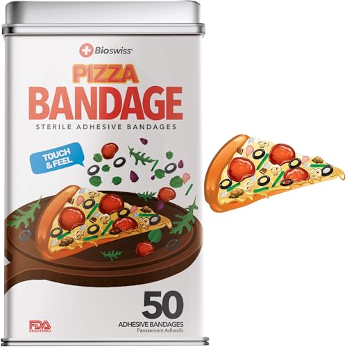 BioSwiss Bandages Pizza Shaped Adhesive Bandages