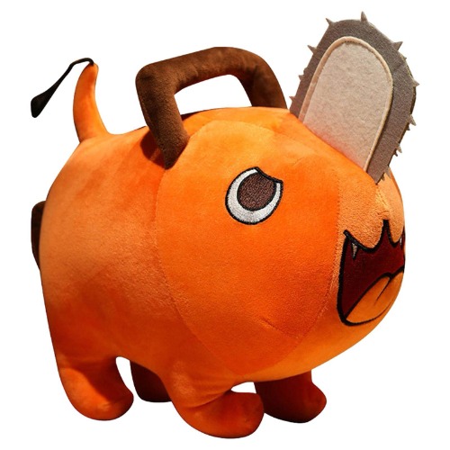 Chainsaw Man Pochita Plush Toys | Chainsaw Man Merch Soft Toy 9.84''/15.74''/17,71'' | Plush Stuffed Dolls Pochita Anime Cosplay Decoration | Chainsaw Man Figure Christmas Anime Gifts for Men Women