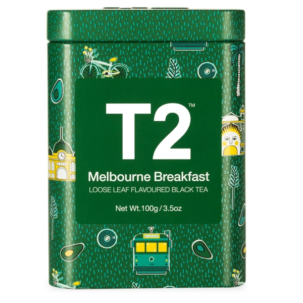 Melbourne Breakfast Loose Leaf Icon Tin 100g