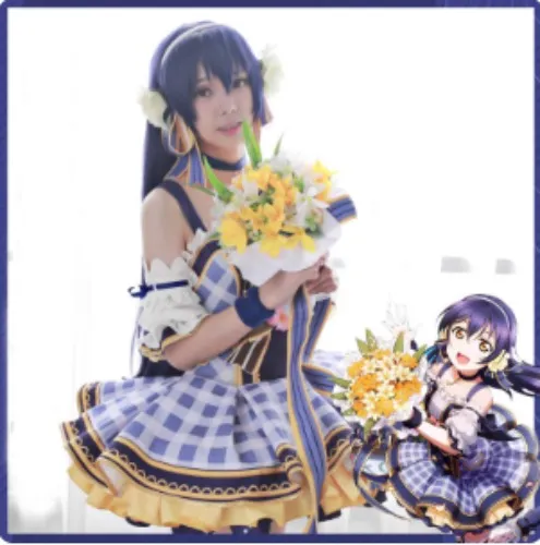 Umi love live flower bouquet ver