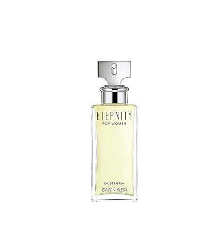 CALVIN KLEIN Eternity - Eau de Parfum for Women - Floral Fragrance With Notes Of Bergamot, White Lily, White Rose, Carnation, Violet, Sandalwood, Amber, Musk - High Longevity - Spray 3.3oz