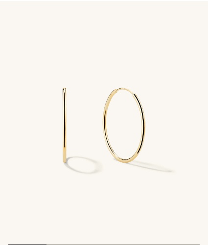 Majuri large hoop earrings 