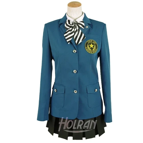 HOLRAN Women Anne Tougou Hifumi Games Cosplay costume high girls dress School uniform outfit - AliExpress 200000532