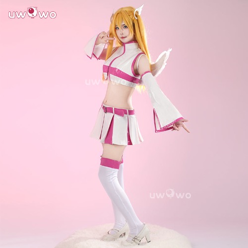 Uwowo Collab Series:Manga 2.5 Dimensional Seduction Lilysa Amano Cosplay Costume - L