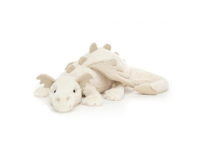 Jellycat Snow Dragon Stuffed Animal, Huge 26 inches | Mythical Plush Toy | Classic Children's Gift - Huge