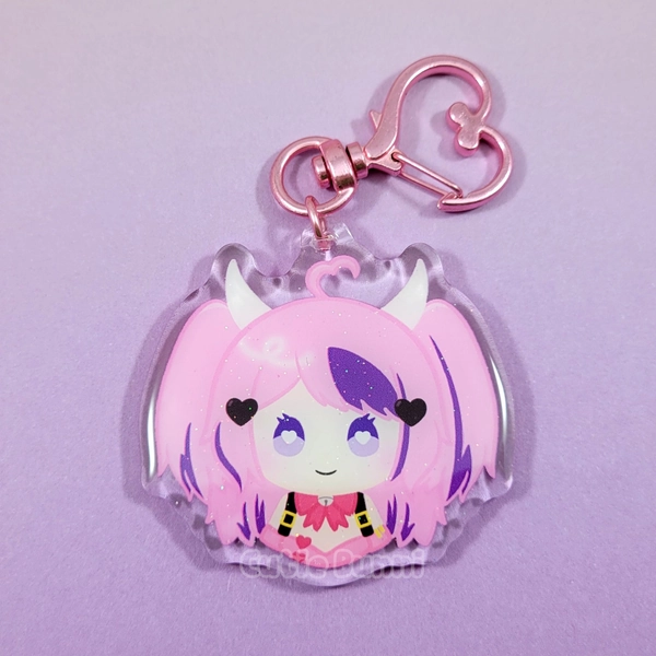 [Vshojo] Ironmouse Acrylic Charm Keychain