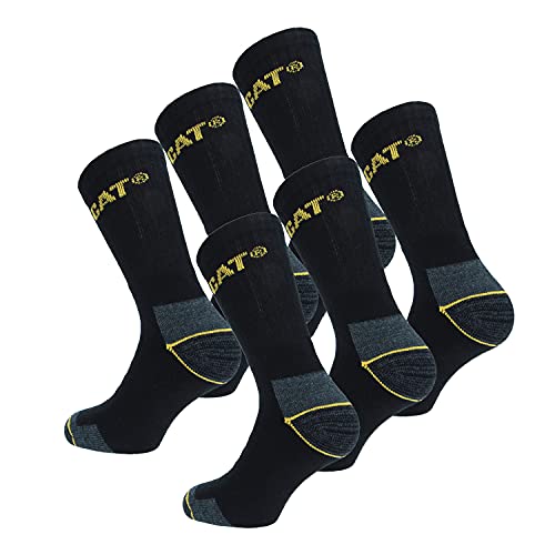 Caterpillar Men's Real Work Socks - 11-14 - Black