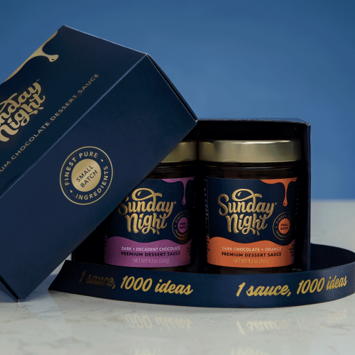 BUILD YOUR OWN GIFT BOX - DARK + DECADENT CHOCOLATE / DARK CHOCOLATE + PEPPERMINT