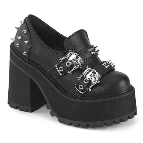 Assault-38 | Black Vegan Leather / 7