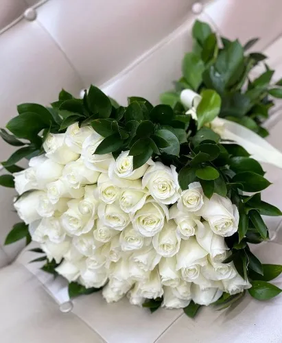White roses🤍