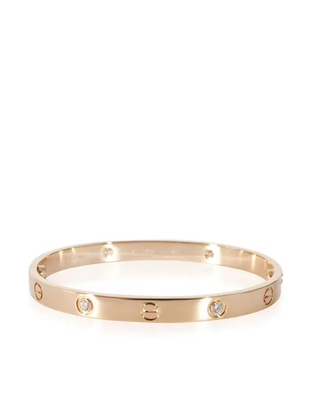 pre-owned 18kt rose gold Love bracelet