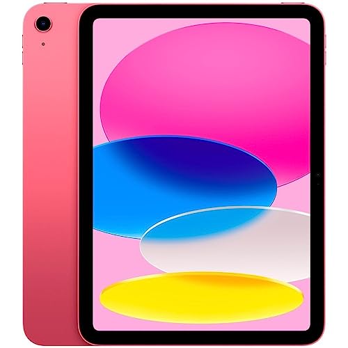 2022 Apple iPad (10.9-inch, Wi-Fi + Cellular, 64GB) - Pink (Renewed) - WiFi + Cellular - 64 GB - Pink