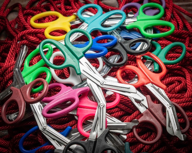 Safety Shears — Knot Head Nylon Rope