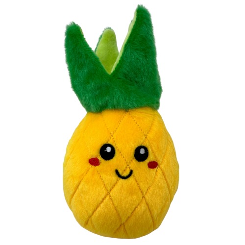 Lenny the Pineapple Plush Dog Toy
