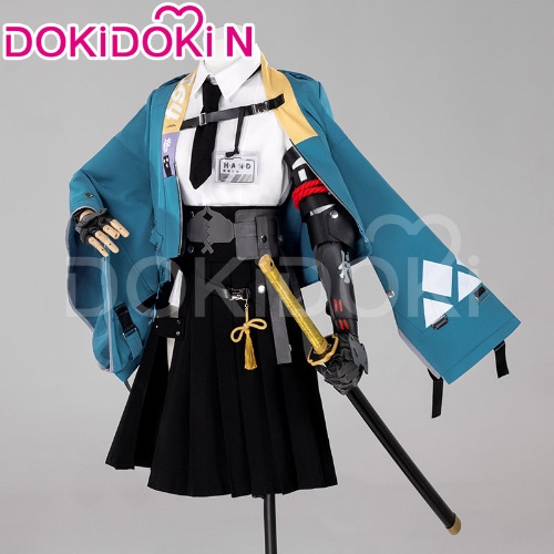【In Stock】【Size XS-3XL】Dokidoki-N Game Zenless Zone Zero Cosplay Hoshimi Miyabi Costume ZZZ | XL-In Stock