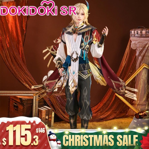 【L-3XL Ready For Ship】【Size S-3XL 】DokiDoki-SR Game Genshin Impact Cosplay Kaveh Costume | L