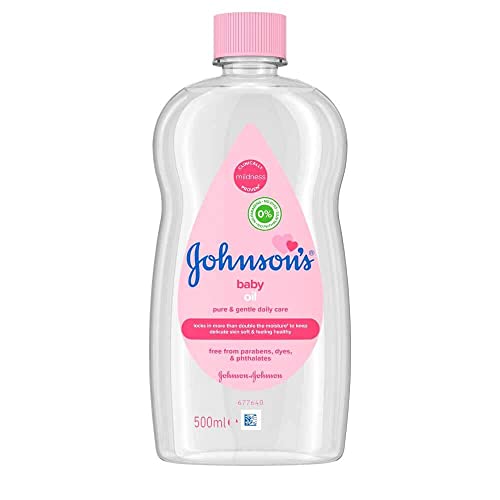 Johnson's baby - Baby aceite regular, 500 ml - 500 ml (Paquete de 1)