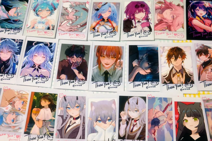 thank you polaroid cards (23 designs)