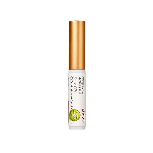 KISS Strip Eyelash Adhesive, Clear 0.176 Oz KPLGL01 - 0.17 Ounce (Pack of 1)