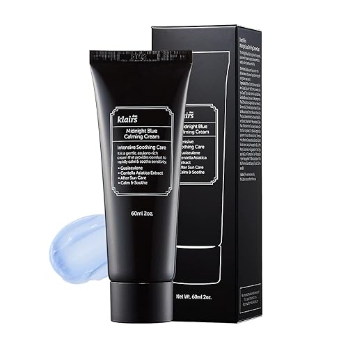 DearKlairs Midnight Blue Calming Cream, 2 Ounce (Pack of 1) | Soothing, Redness Relief Moisturizer, Hydrating - 2 Ounce (Pack of 1)
