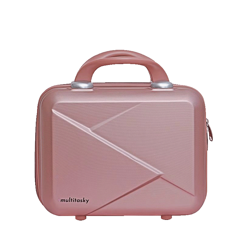 Multi-functional Mini Suitcase - Rose Gold