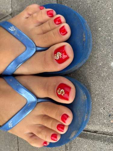 For my pedi 