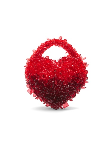 Cherry Heart Quartz Bag | Default Title