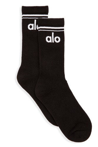 Women's Throwback Sock - Black/White | Black/White / M/L (8-11)