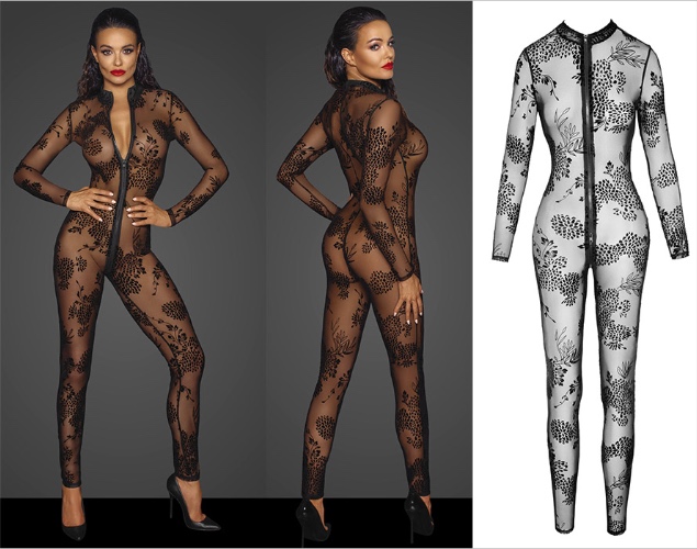 Noir Handmade F237 Overall Einteiliger - Schwarz (XL)