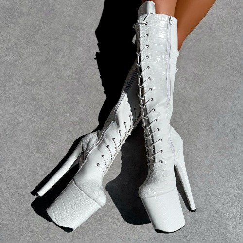 Ghosted - Knee Boot - 8INCH | UK7 / EU40 / US9 / AU9