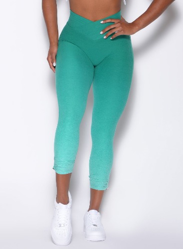 Toggle Leggings | S / Ombre Ibiza Green / Medium Weight