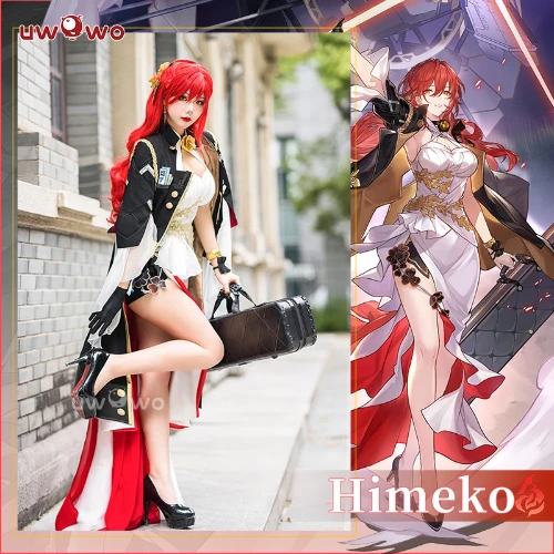 UWOWO- Himeko Cosplay Honkai Star Rail Cosplay Himeko Costume