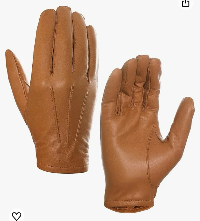 Leather gloves 