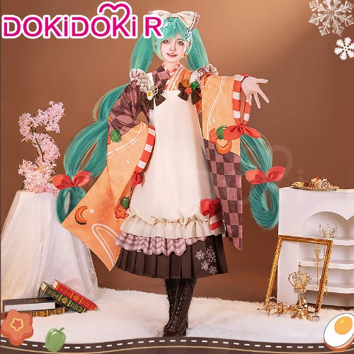 【S In Stock】DokiDoki-R Cosplay Cosplay Costume Snow 2024 Cute Brown | XL-Order Processing Time Refer to Description Page