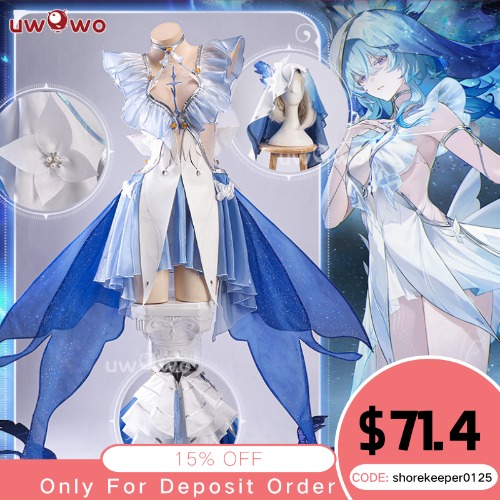 【Pre-sale】Uwowo Game Wuthering Waves WuWa Shorekeeper Cosplay Costume | XXL