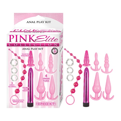 Nasstoys Pink Elite Collection Anal Play Kit Pink