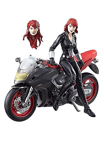 Marvel Legends: Black Widow with Motorcycle
